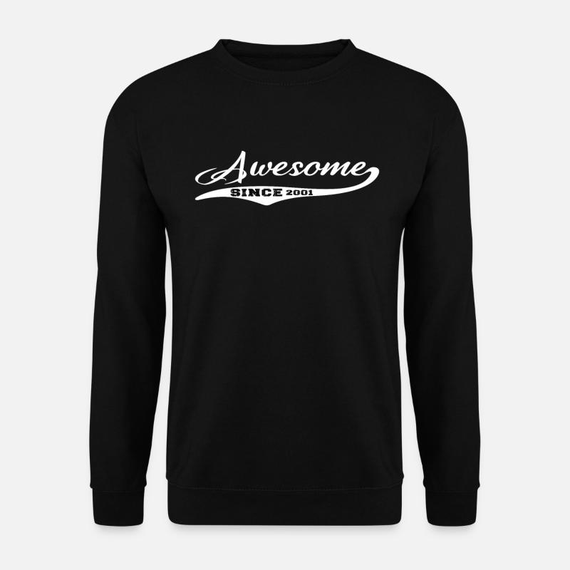 Legende Awesome since 2001 - Unisex Pullover - Schwarz