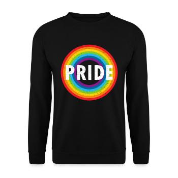 Gay Pride Month - Sweat-shirt Unisexe - noir - Devant - Alina (178cm) & Michal (187cm)
