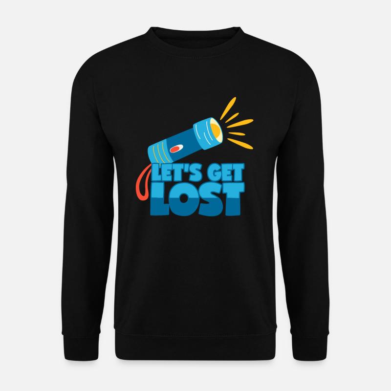 Let's Get Lost Urban Explorer Lost Places - Unisex Pullover - Schwarz