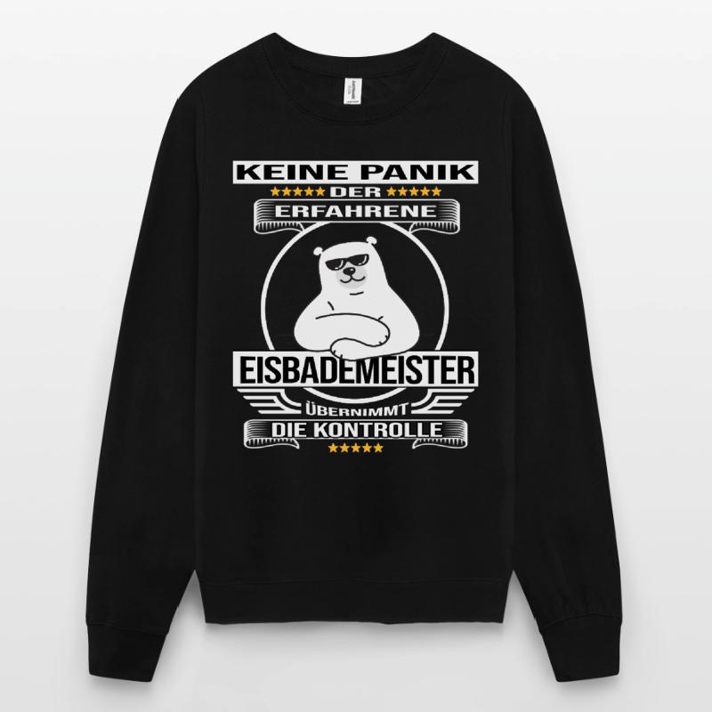 eisbademeister eisbad winterbader eisbader kalt Unisex Pullover