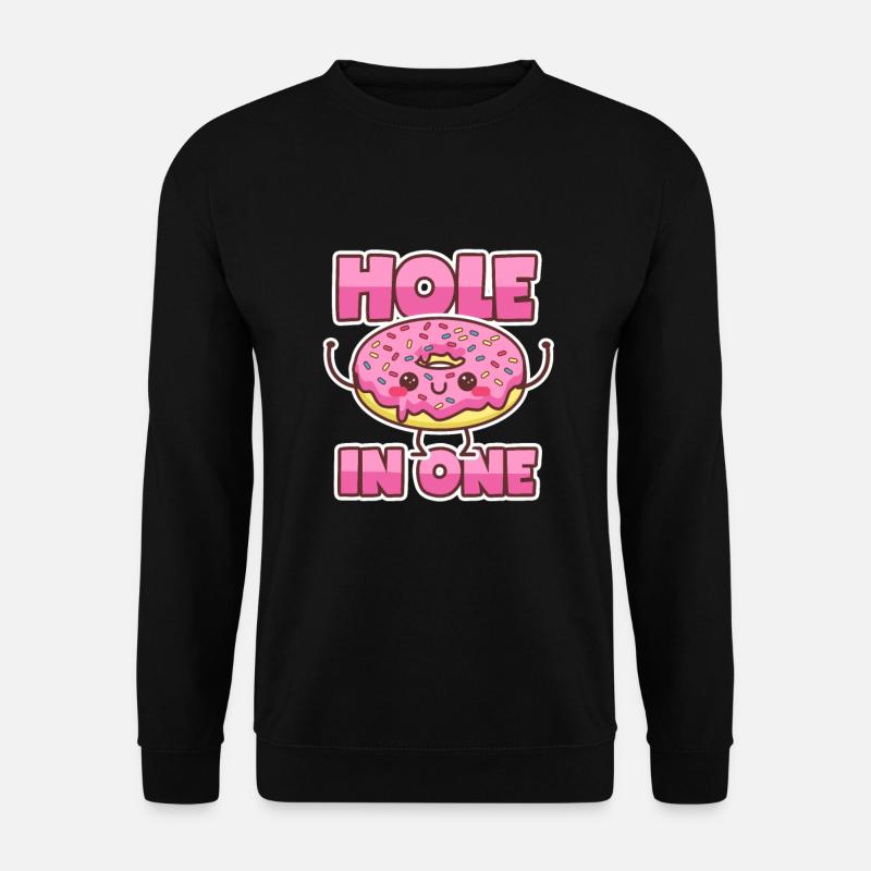 Donut: Hole In One - Unisex Sweatshirt - black
