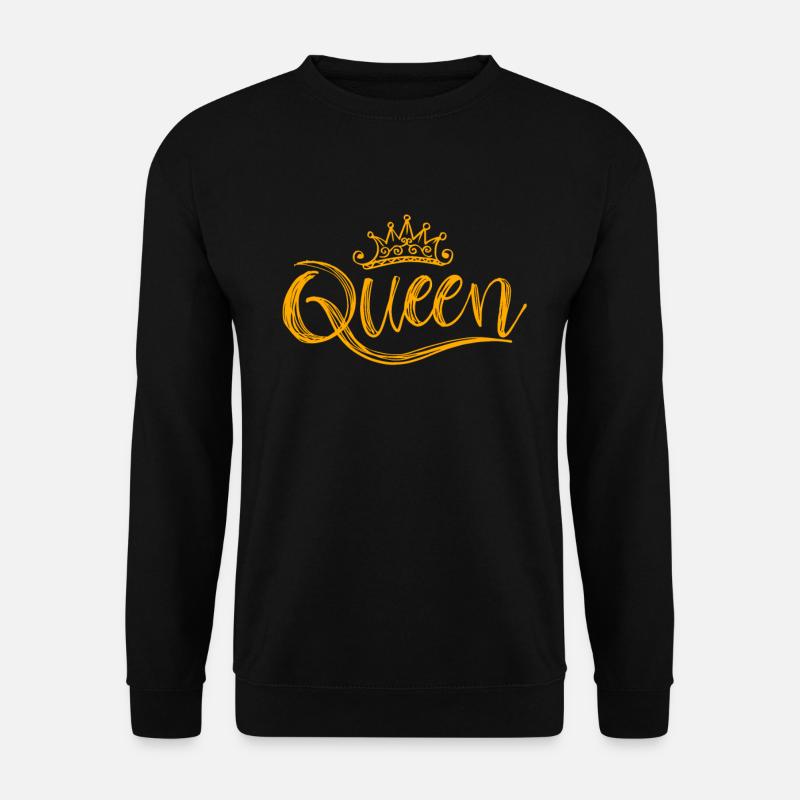 The Queen Crown - Unisex Sweatshirt - black