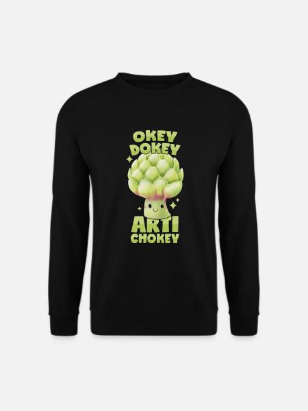 Artiskok: Okey Dokey Artichokey - Unisex sweater - sort