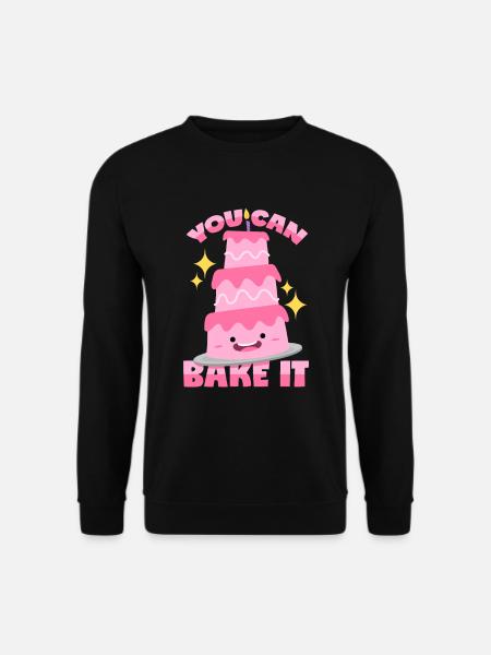 Cake Baking Puns - Unisex Sweatshirt - black