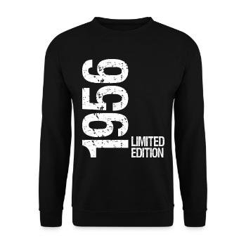 Édition limitée de 1956 - Sweat-shirt Unisexe - noir - Devant - Alina (178cm) & Michal (187cm)