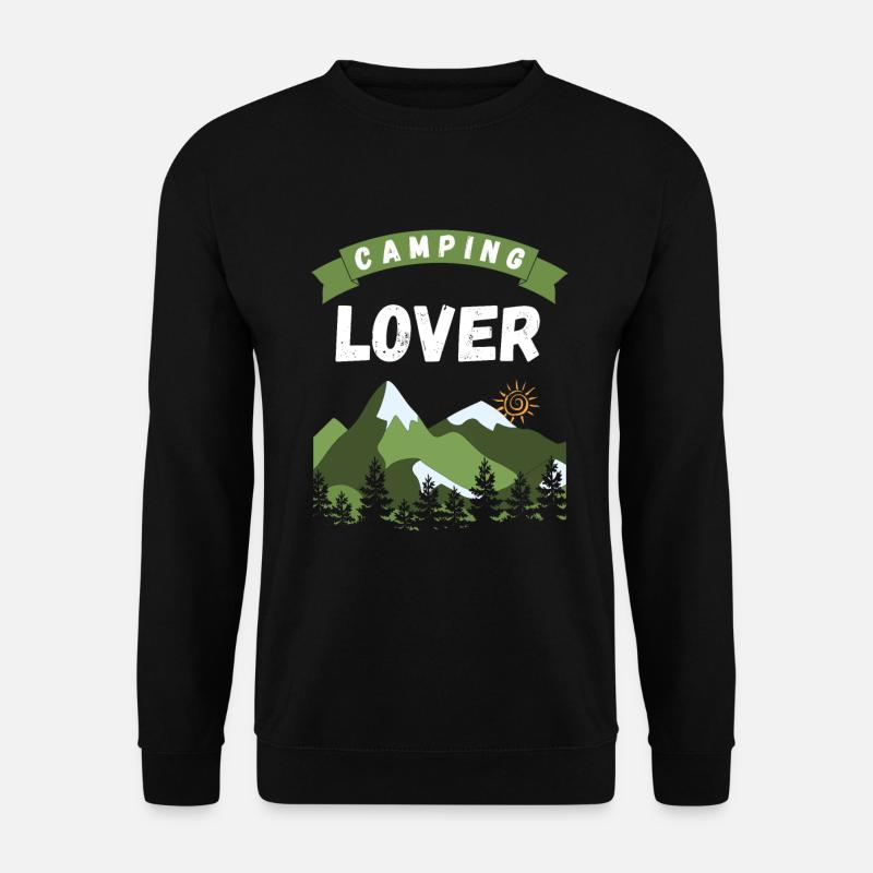 Camping Lover - Design - Unisex Sweatshirt - black