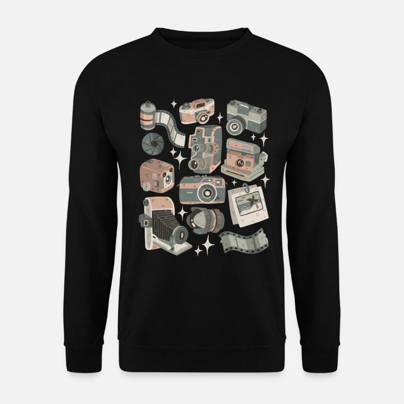 Analogue cameras - Unisex Sweatshirt - black