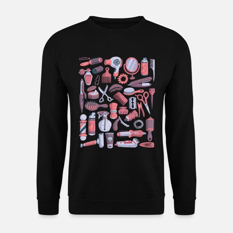 Frisör & Barbier - Unisex Pullover - Schwarz