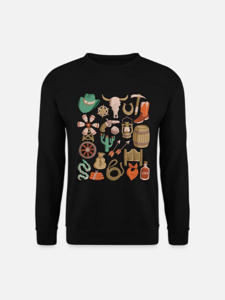 Wild West - Unisex Sweatshirt - black