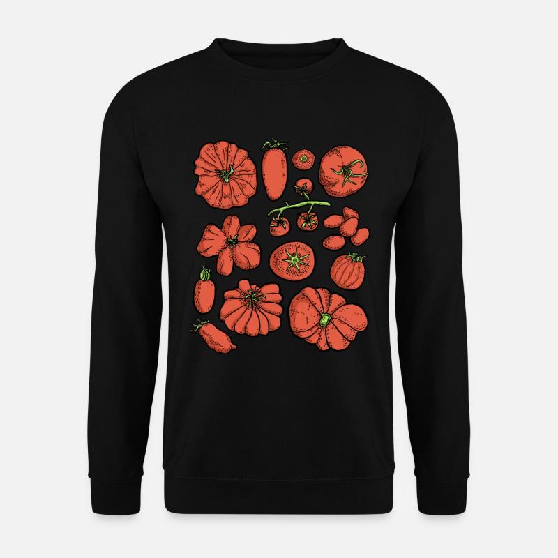 Tomaten - Unisex Pullover - Schwarz