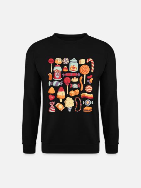 Sweets - Unisex Sweatshirt - black