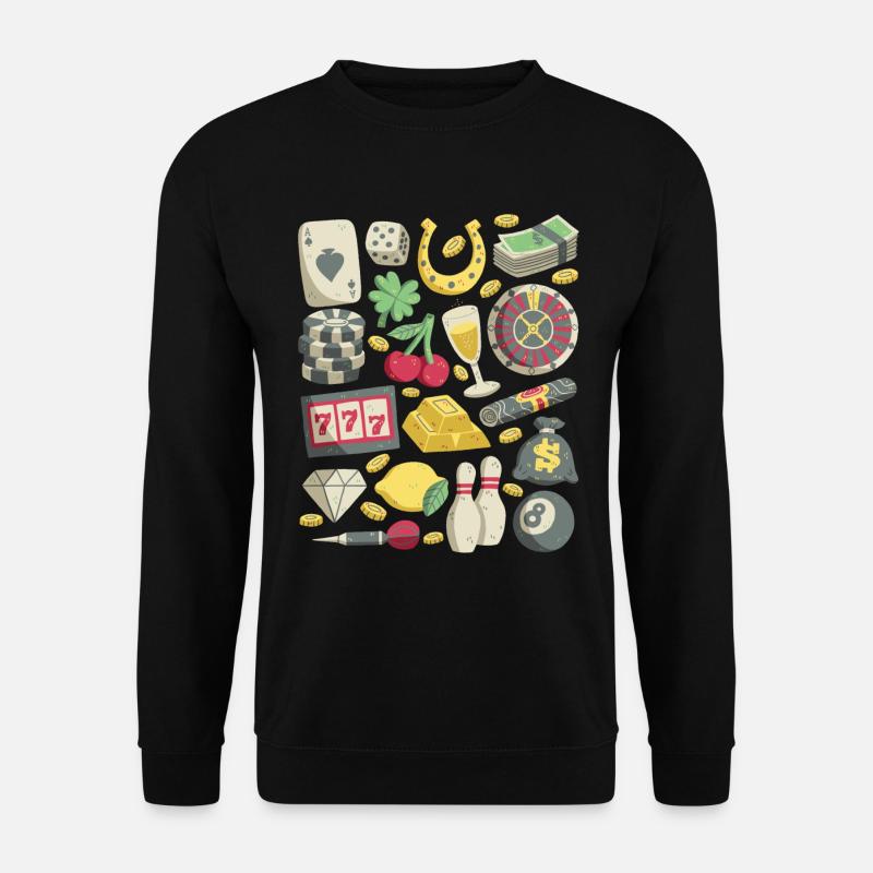 Casino - Unisex Sweatshirt - black