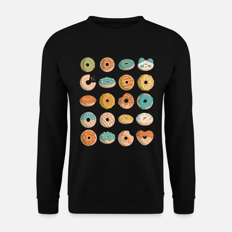 Donuts - Unisex Sweatshirt - black