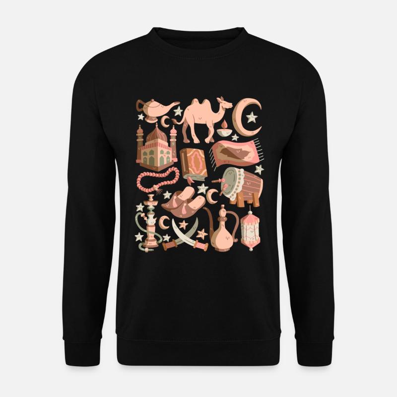 Arabien - Unisex Pullover - Schwarz