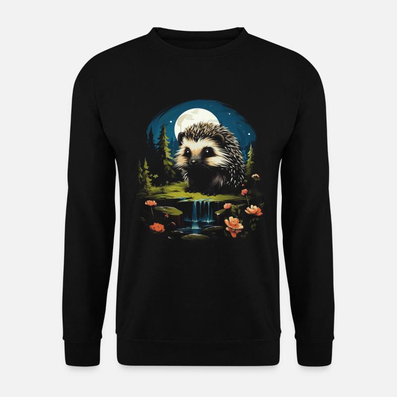 Drôle Mignon De La Faune - Sweat-shirt Unisexe - noir