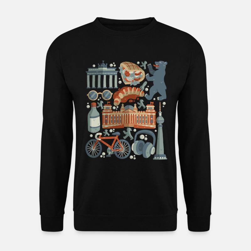 Berlin - Unisex Sweatshirt - black