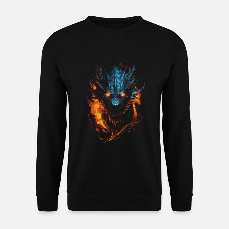 Dragon Role Playing Game Dragon - Unisex Sweatshirt - black