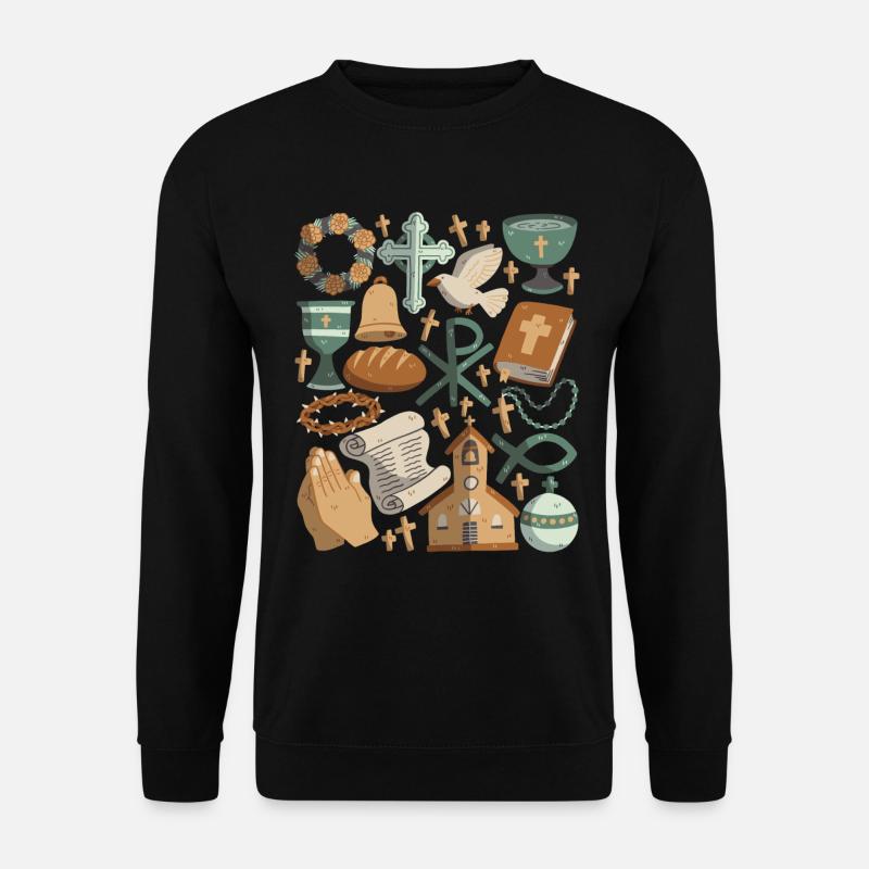 Christentum - Unisex Pullover - Schwarz