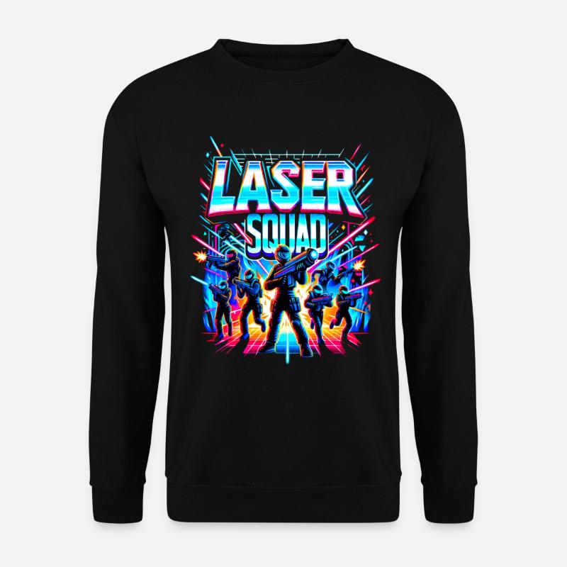 Laser Squad - Unisex Pullover - Schwarz
