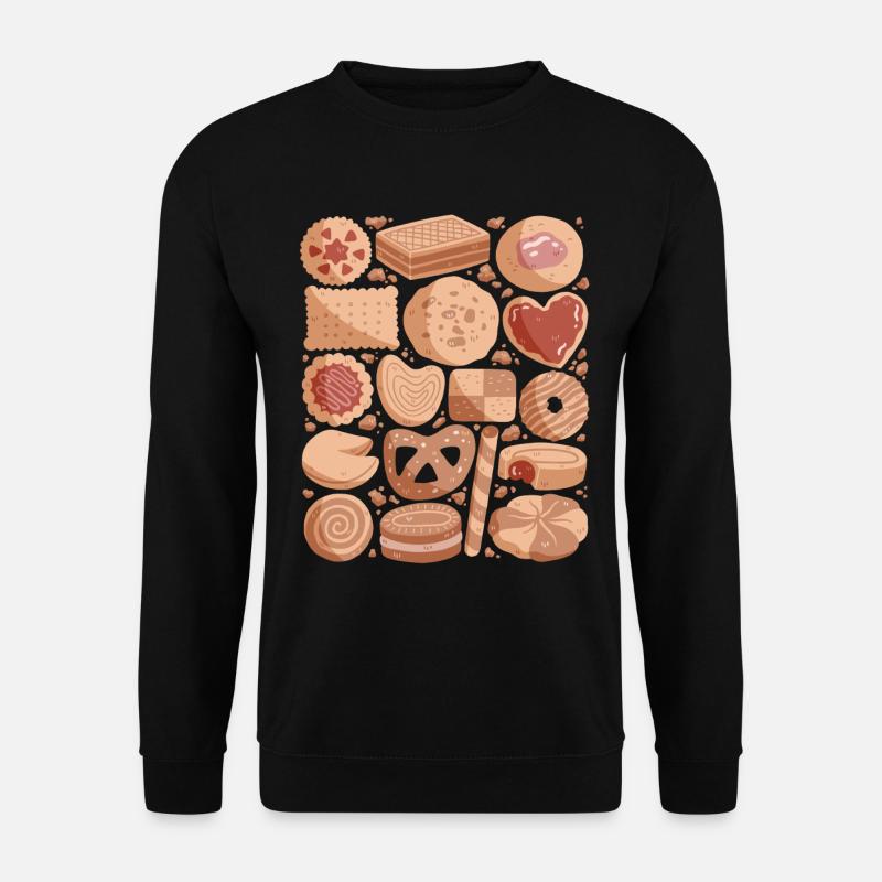 Biscuits - Unisex Sweatshirt - black