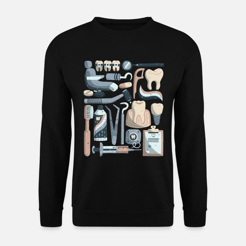 Zahnarzt - Unisex Pullover - Schwarz