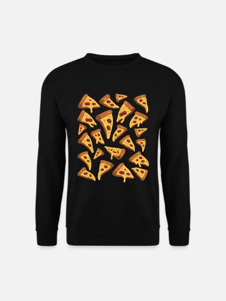 Pizza - Unisex Pullover - Schwarz