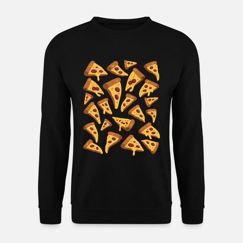 Pizza - Unisex Pullover - Schwarz