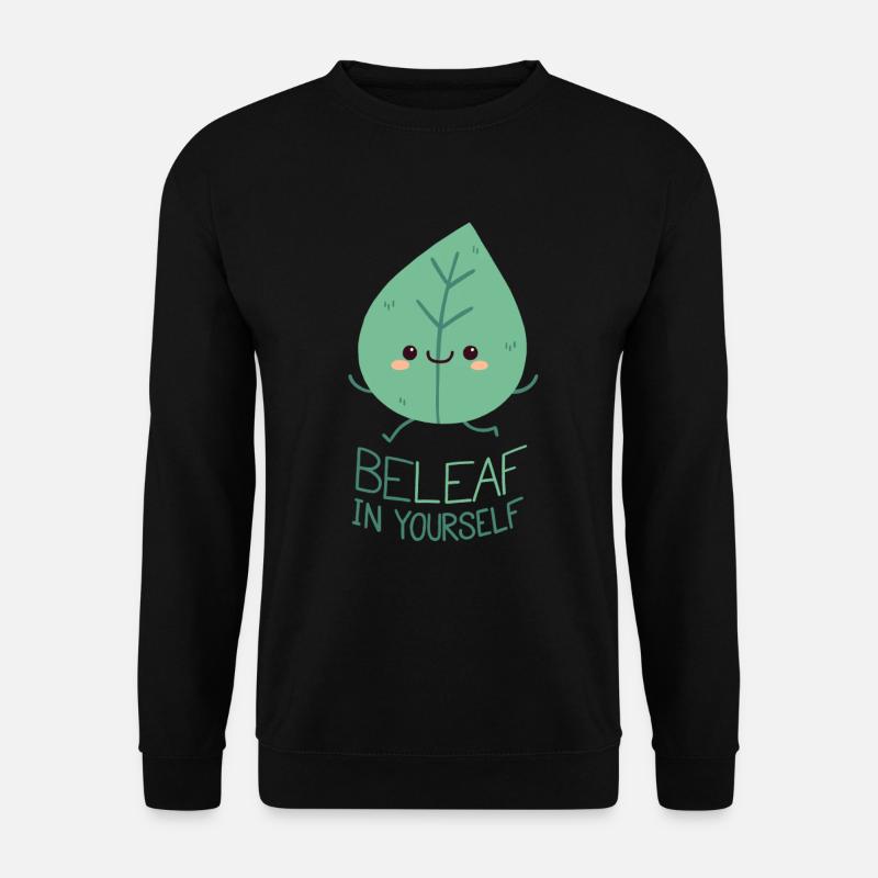 Glaub an dich selbst! - Unisex Pullover - Schwarz