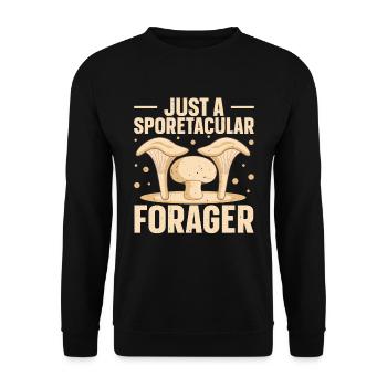 Können Sie Mir Ihre Geheimen Orte Für Die - Unisex Pullover - Schwarz - Vorne - Alina (178cm) & Michal (187cm)