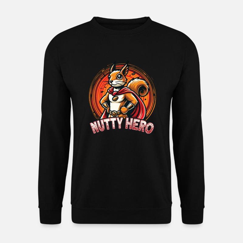 Zeigen Sie Sich Von Ihrer Skurrilen Seite Mit - Unisex Pullover - Schwarz