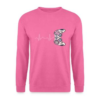 Gaming-legende Ich Habe Mein Spiel Unterbrochen, - Unisex Pullover - Pink - Vorne