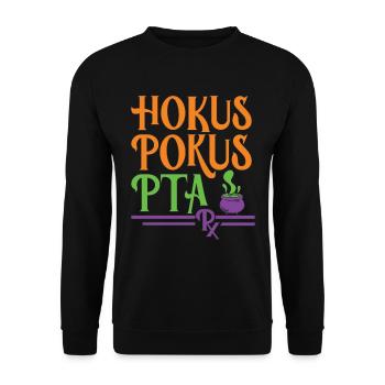 PTA Halloween - Unisex Pullover - Schwarz - Vorne - Alina (178cm) & Michal (187cm)