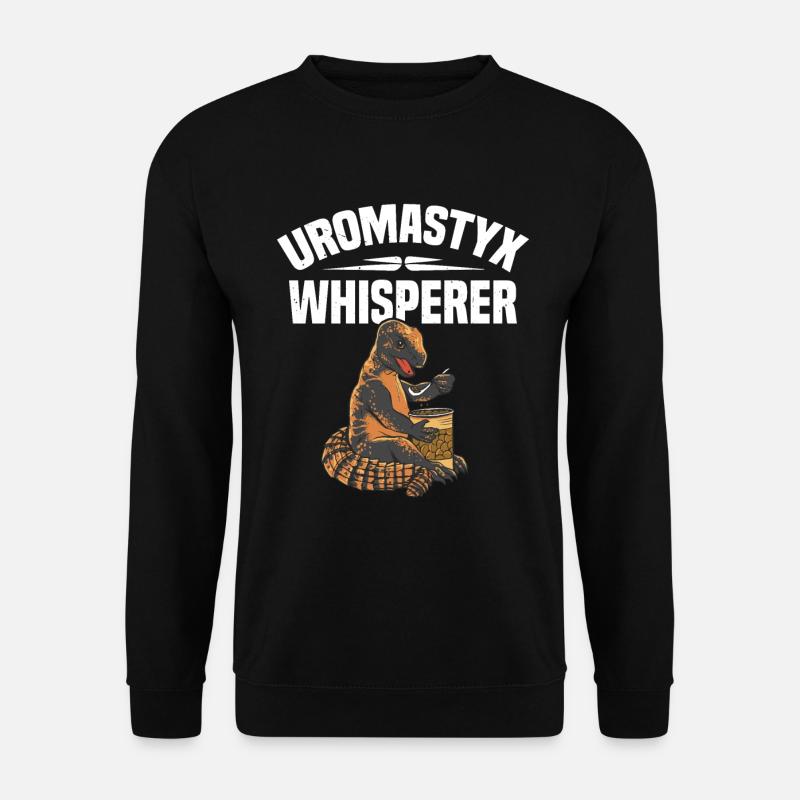 Crazy Uromastyx Whisperer - Unisex Sweatshirt - black