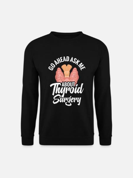 Just ask me - Unisex Sweatshirt - black