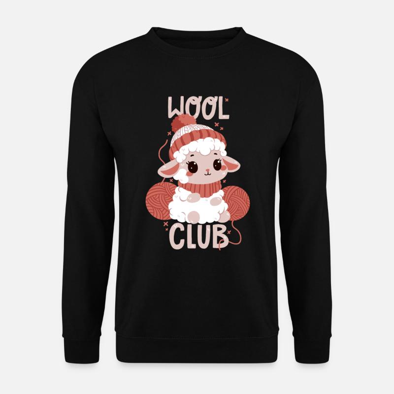 Wool Club - Unisex Sweatshirt - black