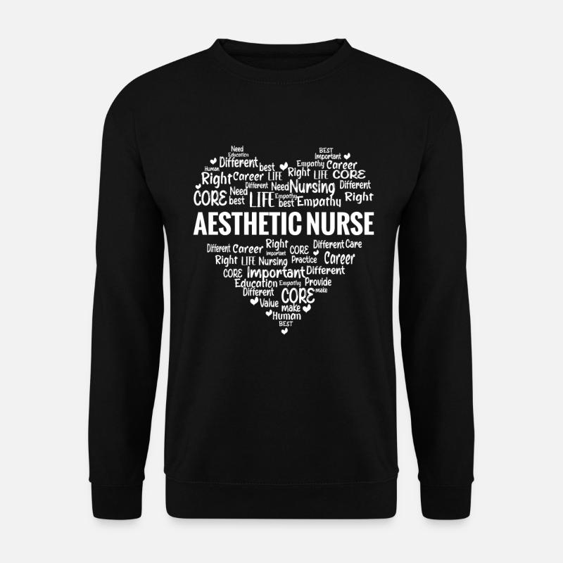 Ästhetische Krankenschwester Ich Bin Kein - Unisex Pullover - Schwarz