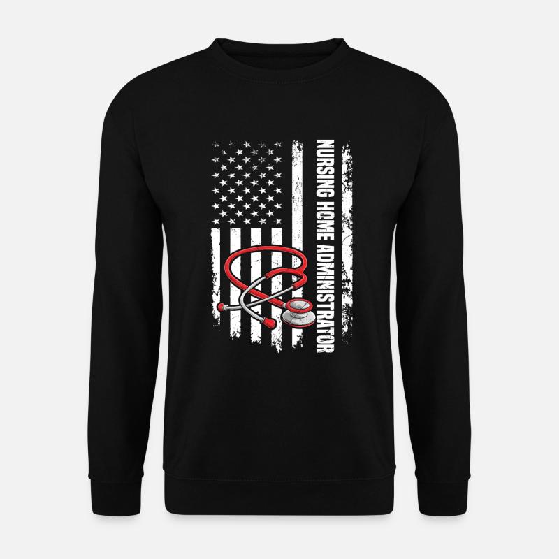 Pflegeheimverwalter - Unisex Pullover - Schwarz