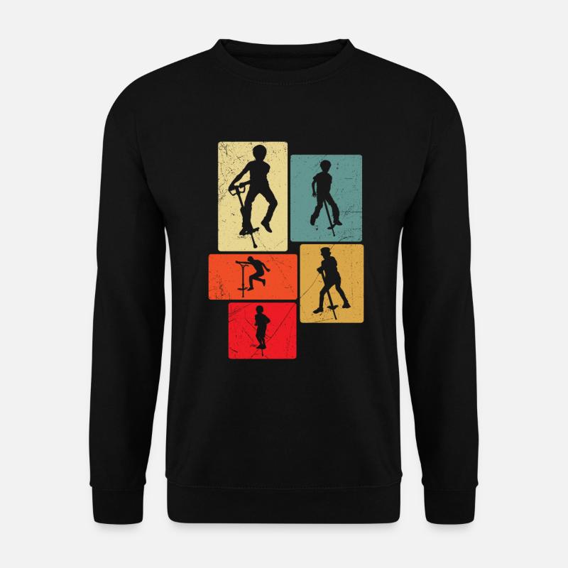 Pogo-stick: Never call it just a - Unisex Sweatshirt - black