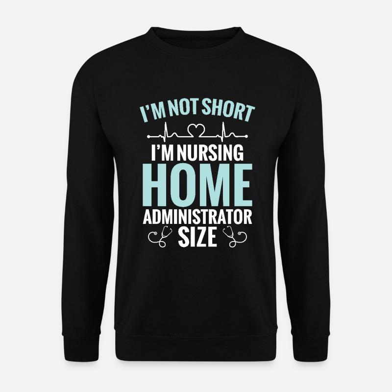 I'm not small, I'm - Unisex Sweatshirt - black
