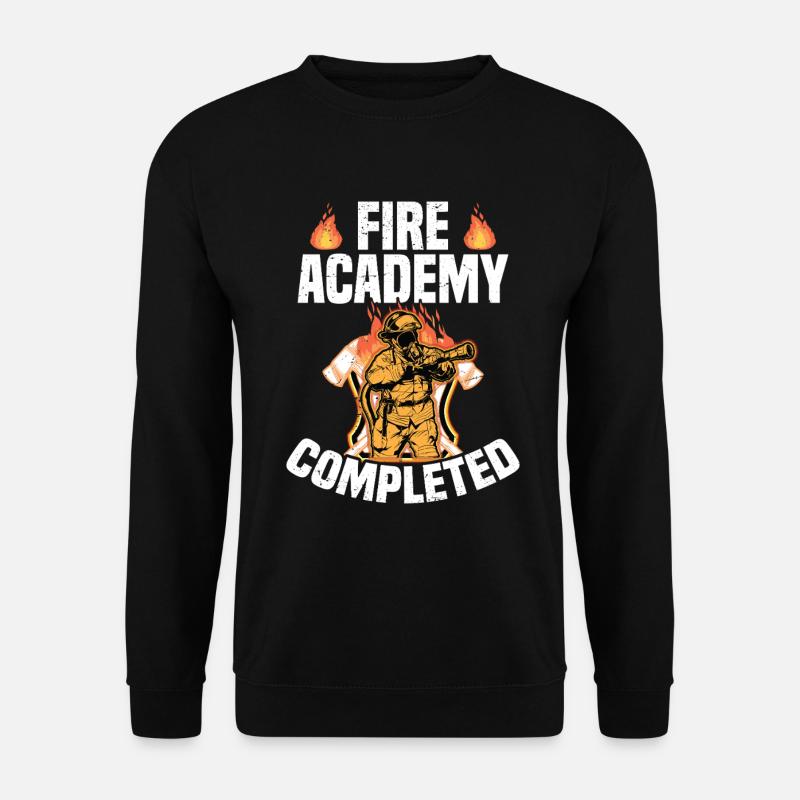 Fire academy completed - Unisex Sweatshirt - black