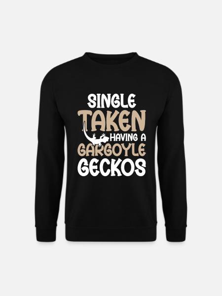 Single Genommen Mit Gargoyle Geckos - Unisex Pullover - Schwarz