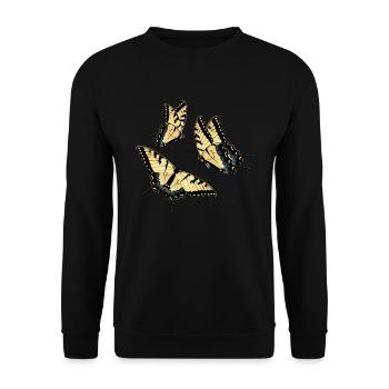 Les machaons tigrés sont les meilleurs pour les filles - Sweat-shirt Unisexe - noir - Devant - Alina (178cm) & Michal (187cm)