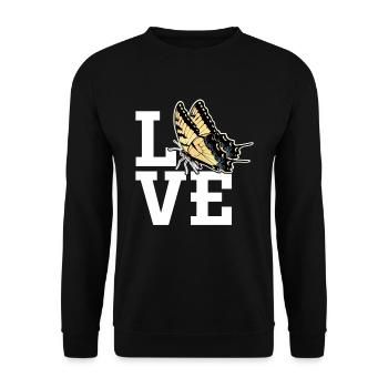 Les machaons tigrés sont les meilleurs pour les filles - Sweat-shirt Unisexe - noir - Devant - Alina (178cm) & Michal (187cm)