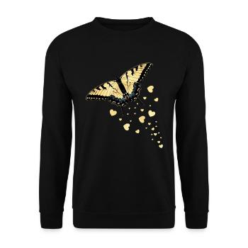 Les machaons tigrés sont les meilleurs pour les filles - Sweat-shirt Unisexe - noir - Devant - Alina (178cm) & Michal (187cm)