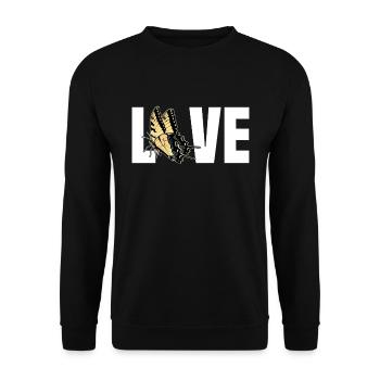 Les machaons tigrés sont les meilleurs pour les filles - Sweat-shirt Unisexe - noir - Devant - Alina (178cm) & Michal (187cm)