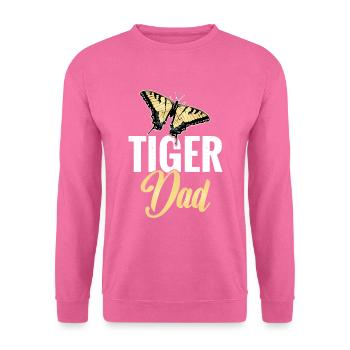 Tiger Swallowtails Butterflies Tiger Dad - Unisex Sweatshirt - pink - Front