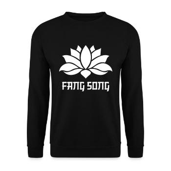Catch Song Flower Losing Go And Deep - Unisex Sweatshirt - black - Front - Alina (178cm) & Michal (187cm)