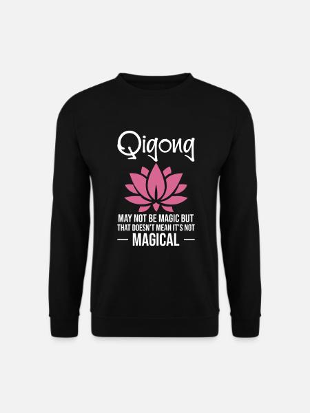 Qigong Ist Vielleicht Nicht Magisch, Aber Das - Unisex sweater - sort
