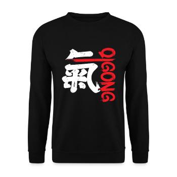 Catch Song Flower Losing Go And Deep - Unisex Sweatshirt - black - Front - Alina (178cm) & Michal (187cm)