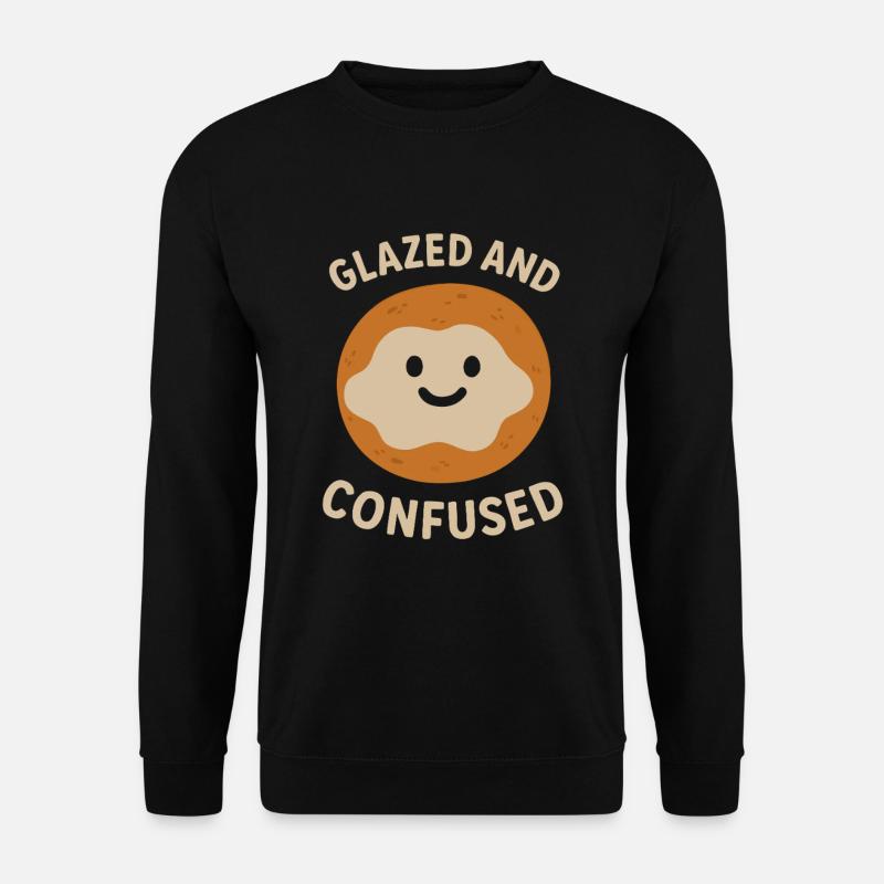 Glazed and Confused - Unisex Sweatshirt - black